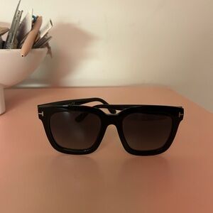 Tom Ford Black Square Sunglasses